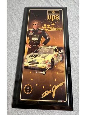 2002 Dale Jarrett UPS Racing Limited Edition Wall Clock Employee Exclusive73/100